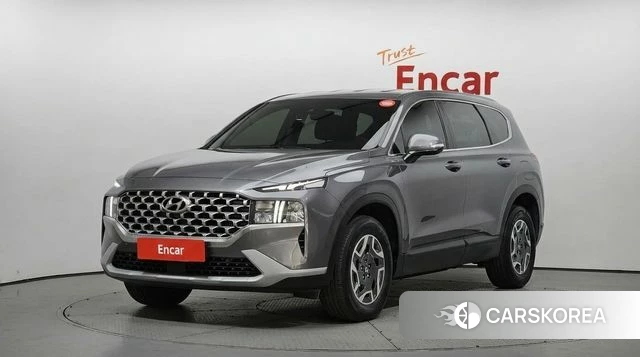 Hyundai The New Santa Fe 2022 Серый из Кореи