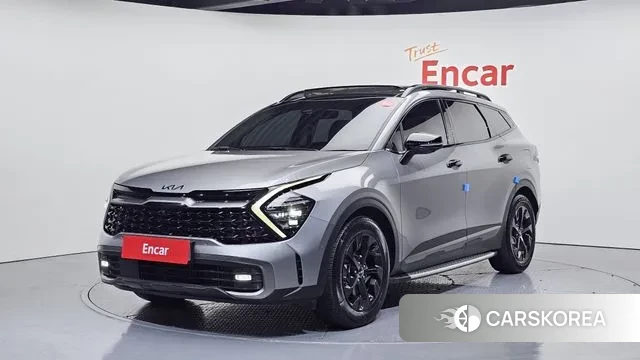 Kia Sportage 5th Generation Hybrid 2022 Серый из Кореи