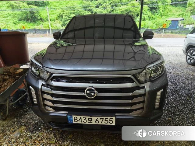 Ssangyong The New Rexton Sports Cannes 2022 Серый из Кореи