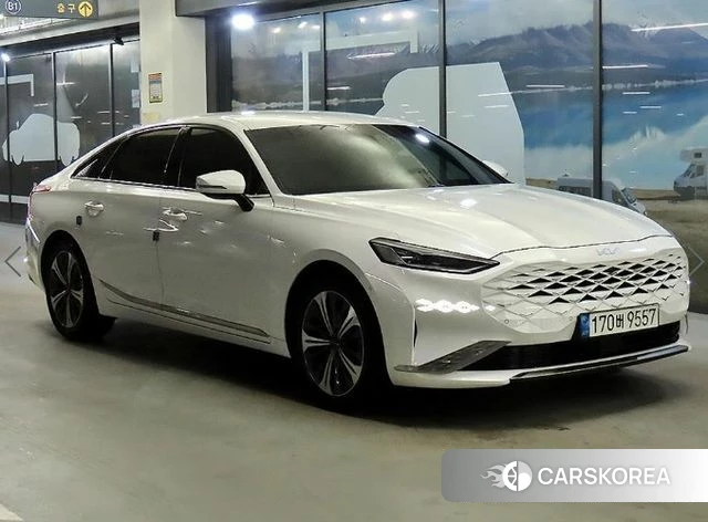 Kia K8 2021 Белый из Кореи