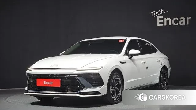 Hyundai Sonata D Edge Hybrid (DN8) 2024 Белый из Кореи