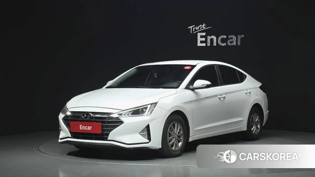 Hyundai The New Avante AD 2019 Белый из Кореи