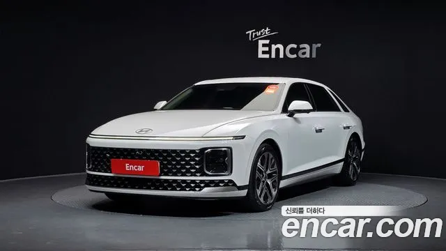 Hyundai Grandeur Hybrid (GN7) 2023 Белый из Кореи