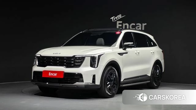Kia The New Sorento 4th Generation 2024 Белый из Кореи