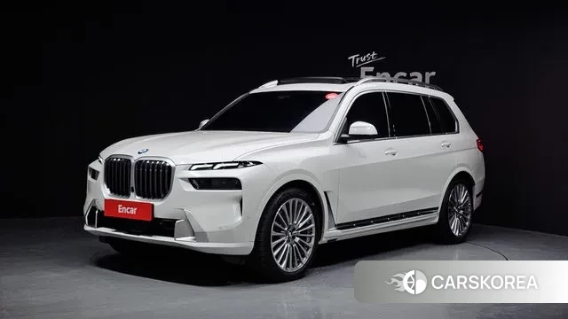 BMW X7 (G07) 2024 Белый из Кореи