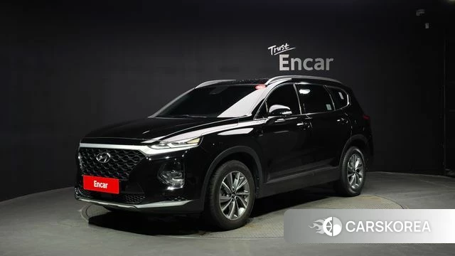 Hyundai Santa Fe TM 2018 Черный из Кореи