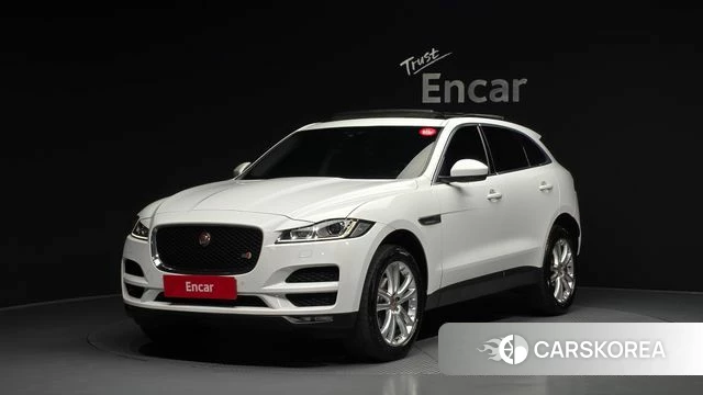 Jaguar F-PACE 2018 Белый из Кореи