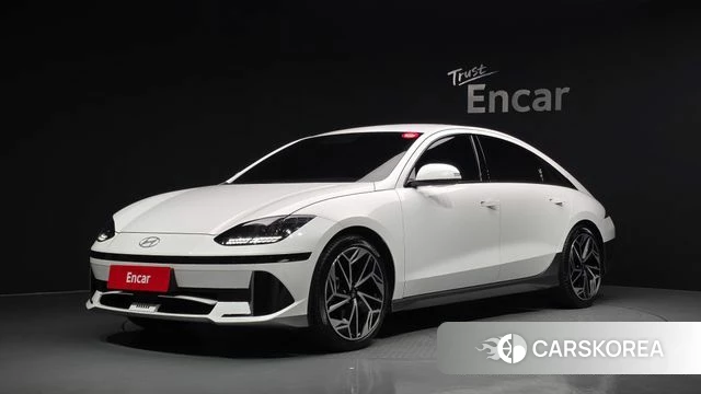 Hyundai Ionic 6 2023 Белый из Кореи