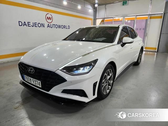 Hyundai Sonata (DN8) 2021 Белый из Кореи