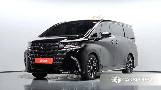 Toyota Alphard 4th Generation 2024 Черный из Кореи