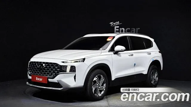 Hyundai The New Santa Fe 2021 Белый из Кореи