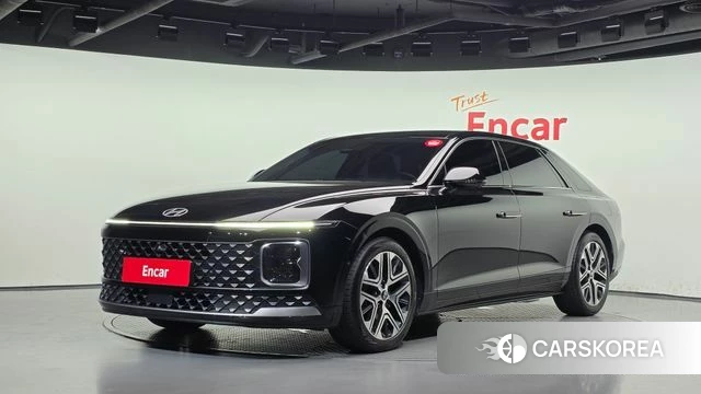 Hyundai Grandeur (GN7) 2023 Черный из Кореи