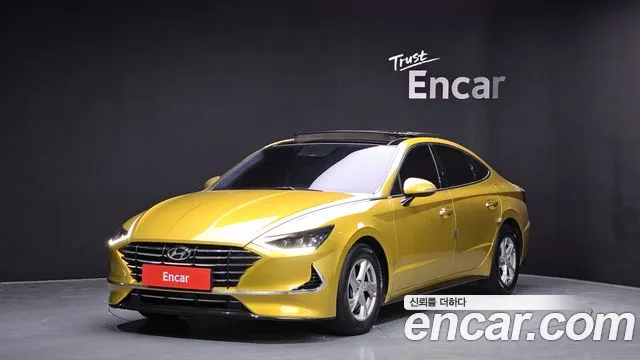 Hyundai Sonata (DN8) 2019 Желтый из Кореи