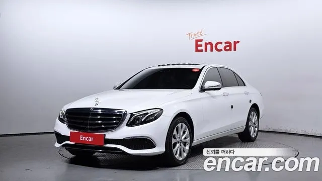 Mercedes-Benz E-Class W213 2020 Белый из Кореи