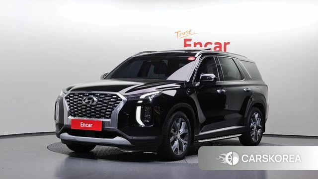 Hyundai Palisade 2021 Черный из Кореи