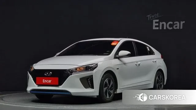 Hyundai Ionic Hybrid 2019 Белый из Кореи