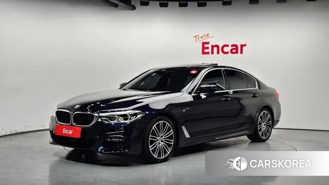 BMW 5 Series (G30) 2019 Черный из Кореи