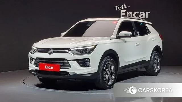 Ssangyong Beautiful Korando 2021 Белый из Кореи
