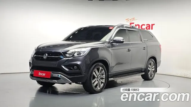 Ssangyong Rexton Sports 2018 Серый из Кореи