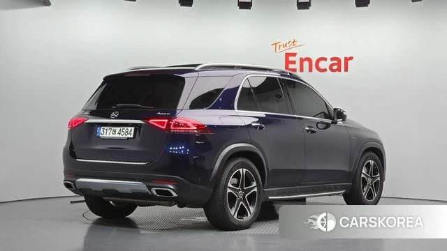 Mercedes-Benz GLE-Class W167 2021 Синий из Кореи