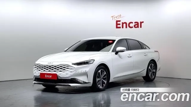 Kia K8 Hybrid 2021 Белый из Кореи