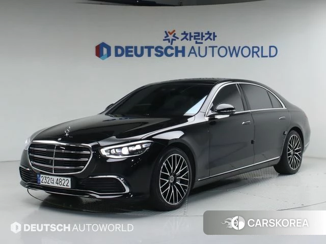Mercedes-Benz S-Class W223 2023 Черный из Кореи
