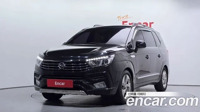 Ssangyong Korando Turismo 2019 Черный из Кореи