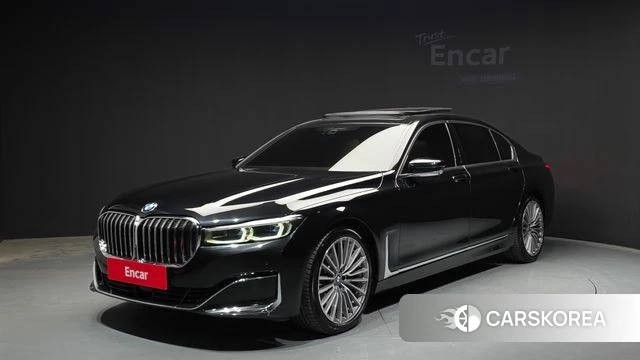 BMW 7 Series (G11) 2021 Черный из Кореи