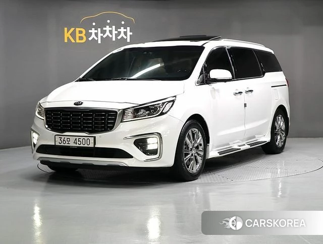 Kia The New Carnival 2018 Белый из Кореи