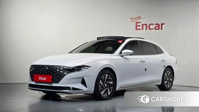 Hyundai The New Grandeur IG Hybrid 2022 Белый из Кореи