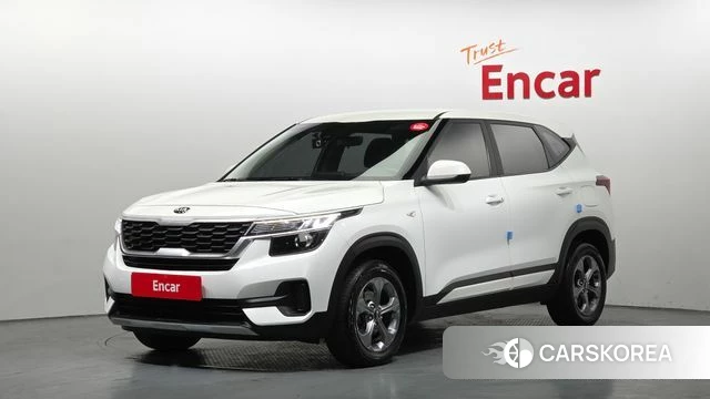 Kia Seltos 2021 Белый из Кореи