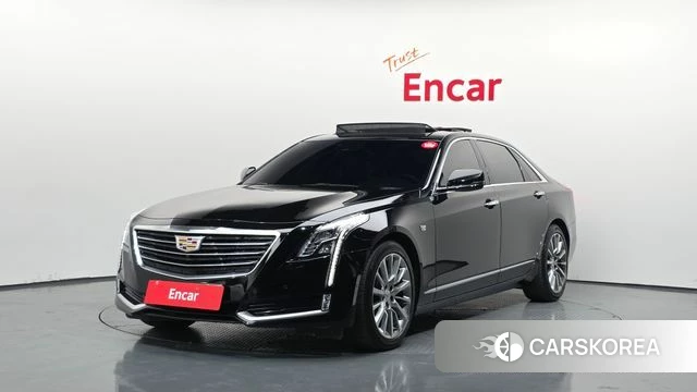 Cadillac CT6 2018 Черный из Кореи