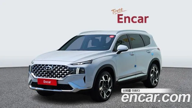 Hyundai The New Santa Fe 2021 Белый из Кореи