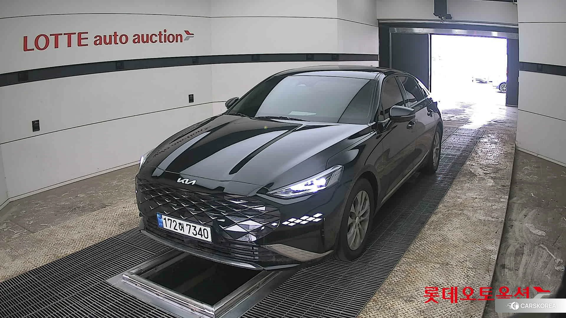 Kia K8 2023 Aurora Black Pearl из Кореи