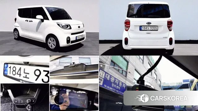 Kia The New Ray 2021 Белый из Кореи