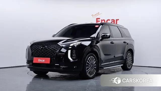 Hyundai Palisade 2021 Черный из Кореи