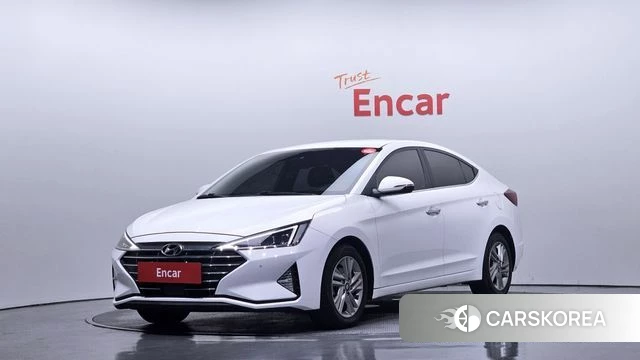 Hyundai The New Avante AD 2019 Белый из Кореи