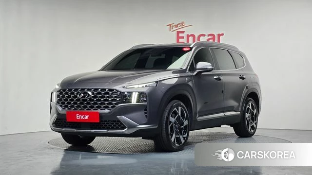 Hyundai The New Santa Fe 2021 Серый из Кореи