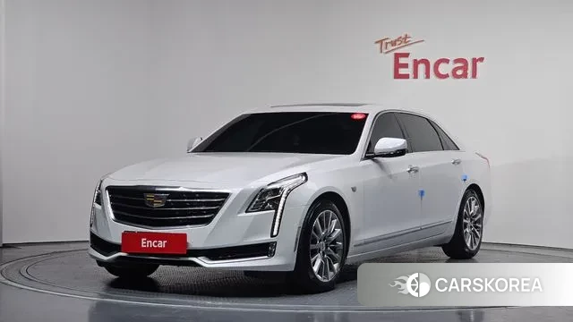 Cadillac CT6 2018 Белый из Кореи
