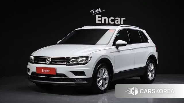 Volkswagen Tiguan second Generation 2020 Белый из Кореи