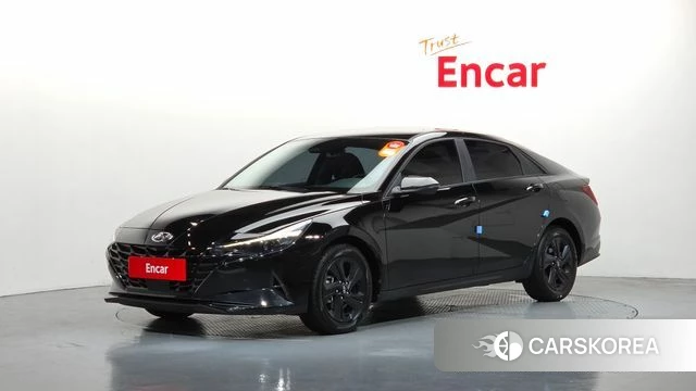 Hyundai Avante (CN7) 2022 Черный из Кореи