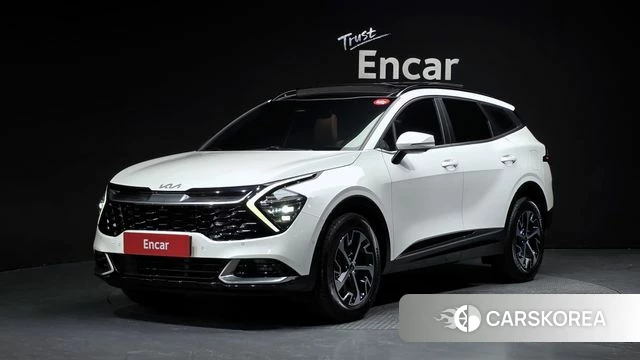 Kia Sportage 5th Generation Hybrid 2021 Белый из Кореи
