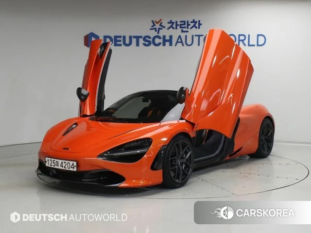 McLaren 720S 2020 Оранжевый из Кореи