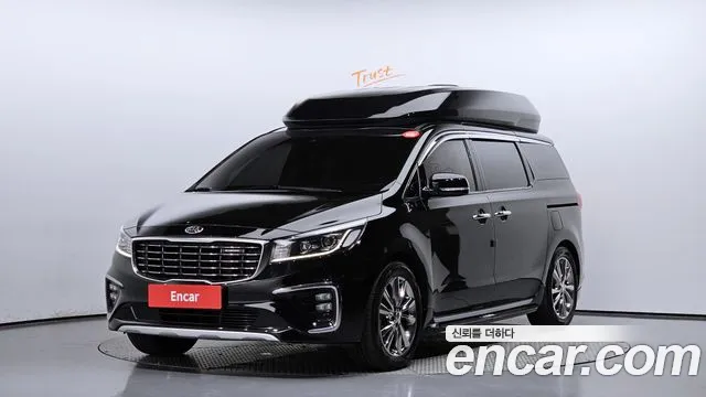 Kia The New Carnival 2018 Черный из Кореи