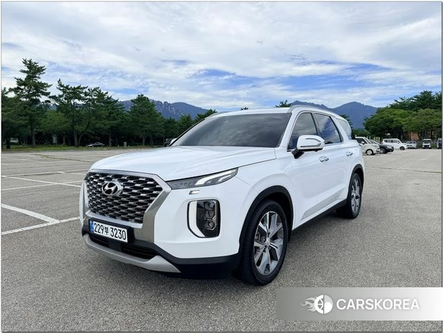 Hyundai Palisade 2019 Белый из Кореи