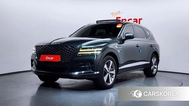 Genesis GV80 2022 Темно-зеленый из Кореи