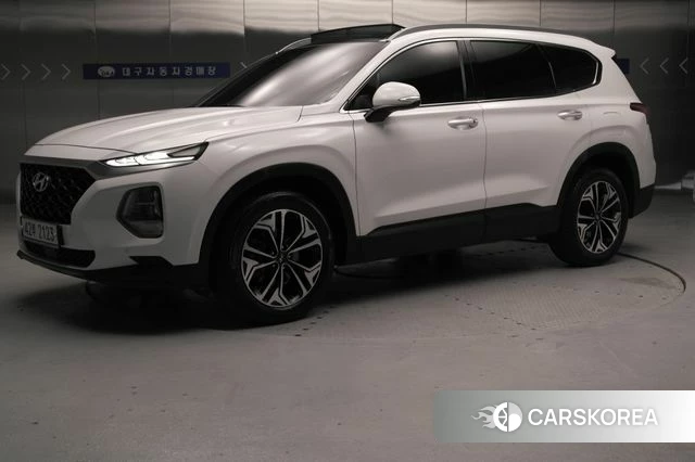 Hyundai Santa Fe TM 2018 Белый из Кореи
