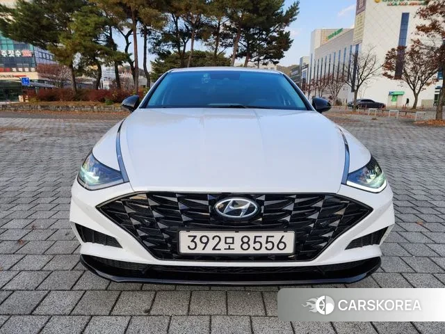 Hyundai Sonata (DN8) 2021 Белый из Кореи