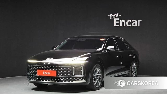 Hyundai Grandeur Hybrid (GN7) 2023 Черный из Кореи