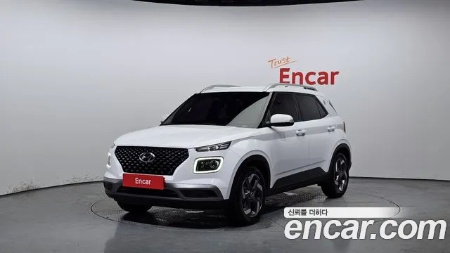 Hyundai Venue 2020 Белый из Кореи